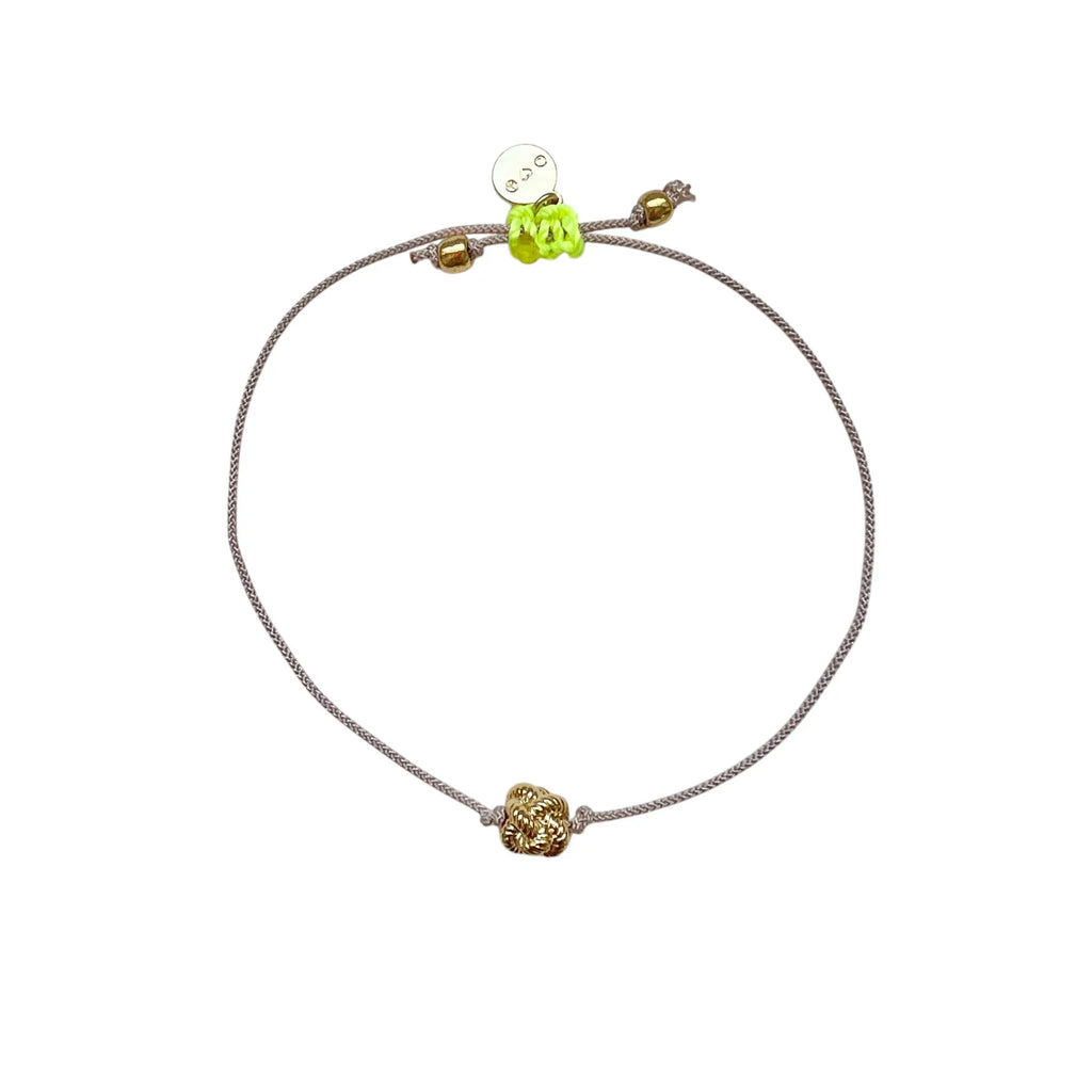 Divinity Knot Rope Bracelet - Sea Green Designs