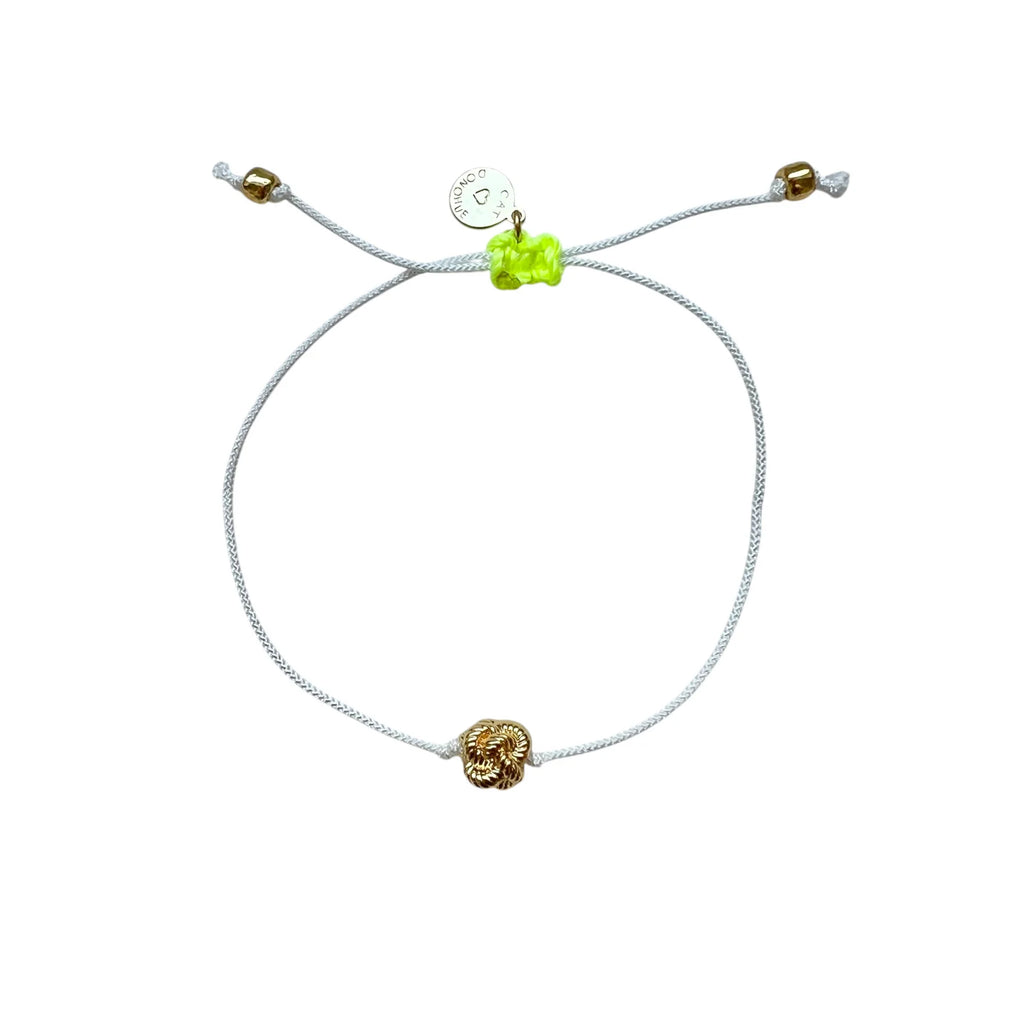 Divinity Knot Rope Bracelet - Sea Green Designs
