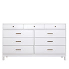 Tidewater 9 Drawer Dresser with Polished Nickel Seafarer - Sea Green Designs