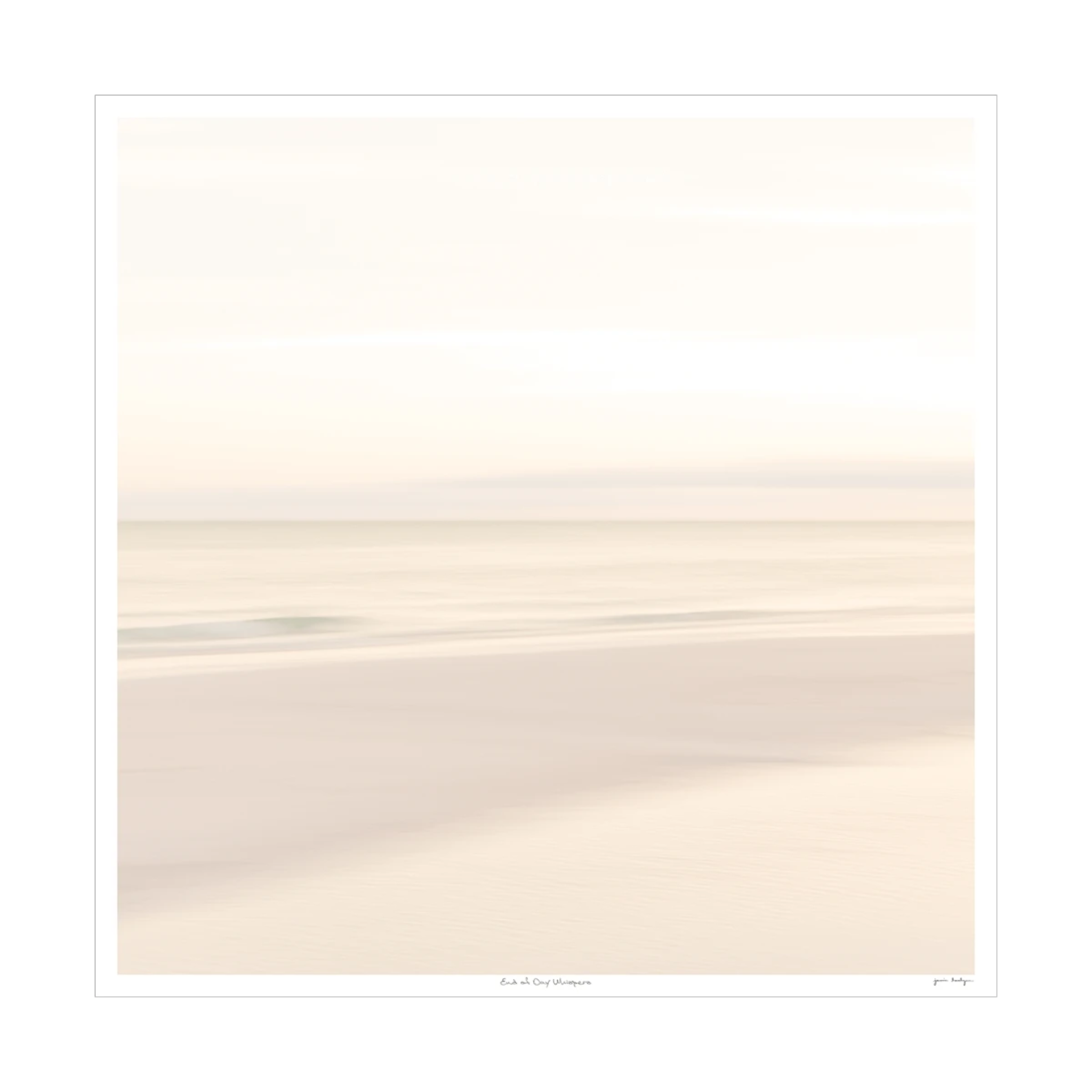 End of Day Whispers - Sea Green Designs