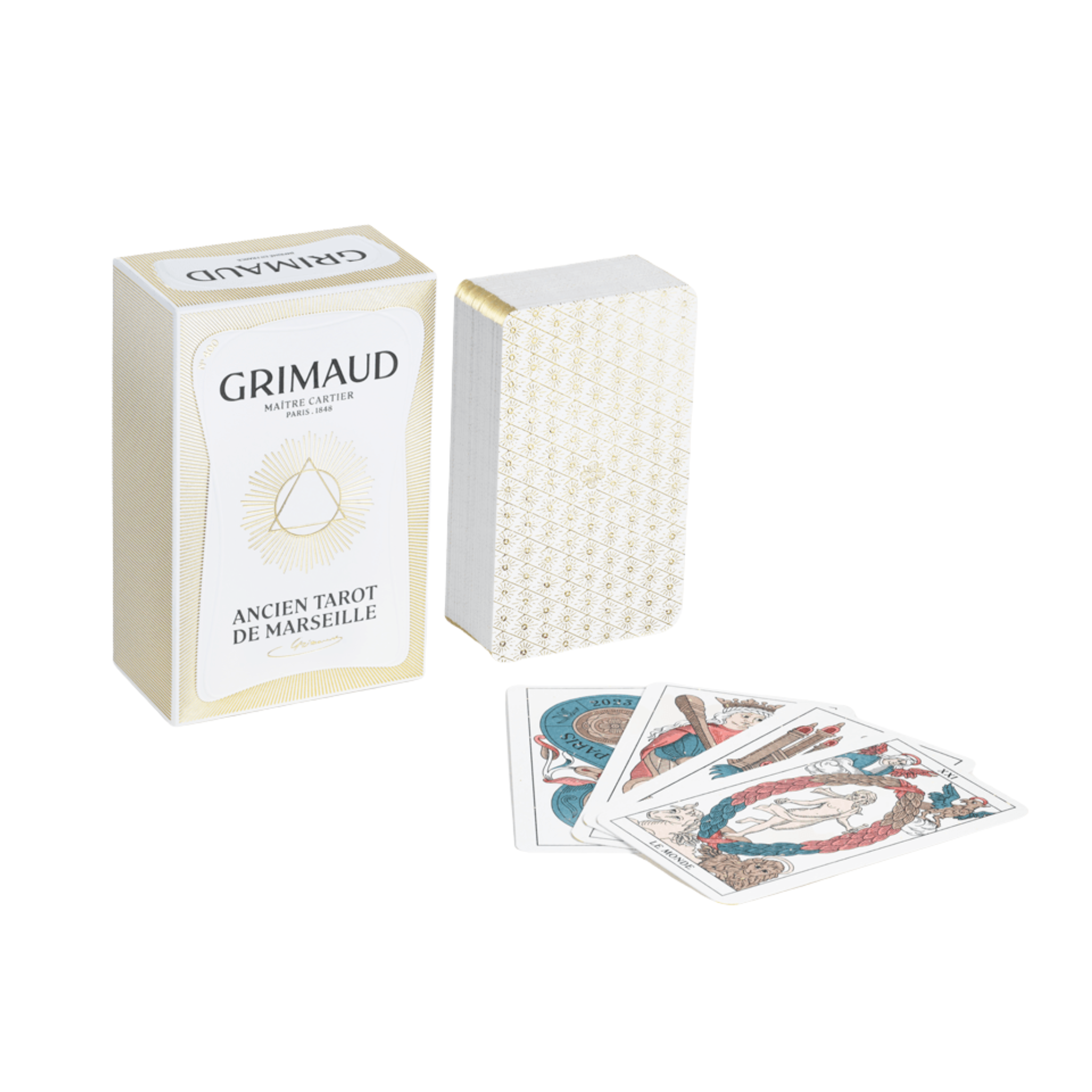 Gimaud N°400 : New Edition of the Old Tarot de Marseille - Sea Green Designs3
