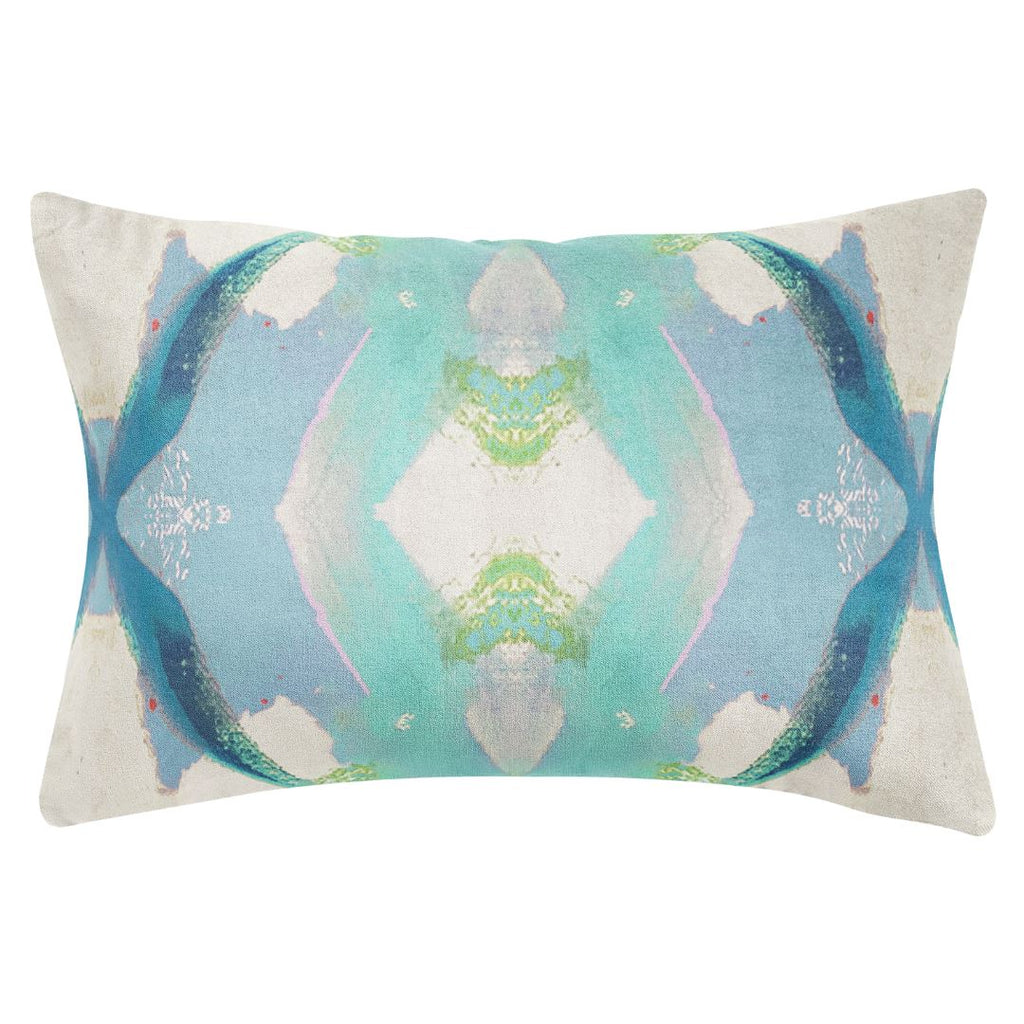 Jasmine Blue 14x20 Pillow - Sea Green Designs