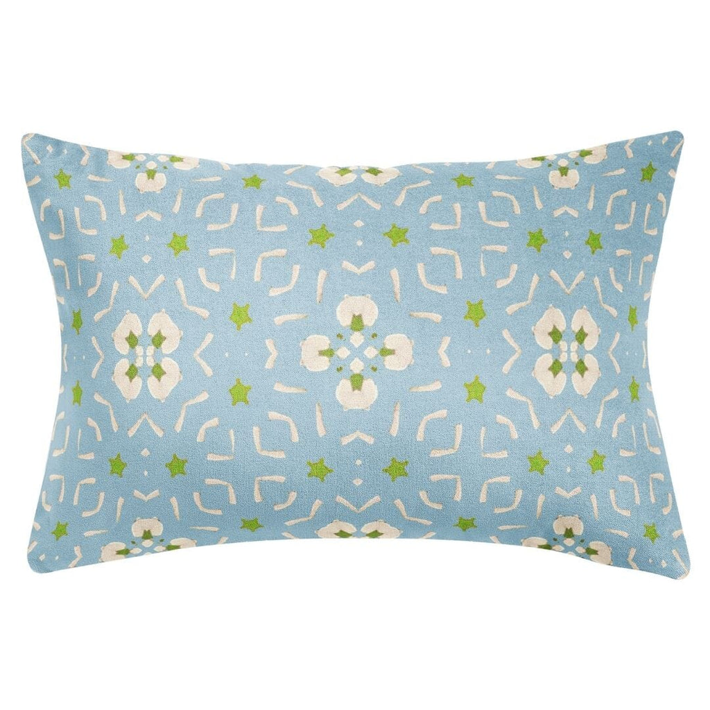 Dorset Garden Blue 14x20 Pillow - Sea Green Designs