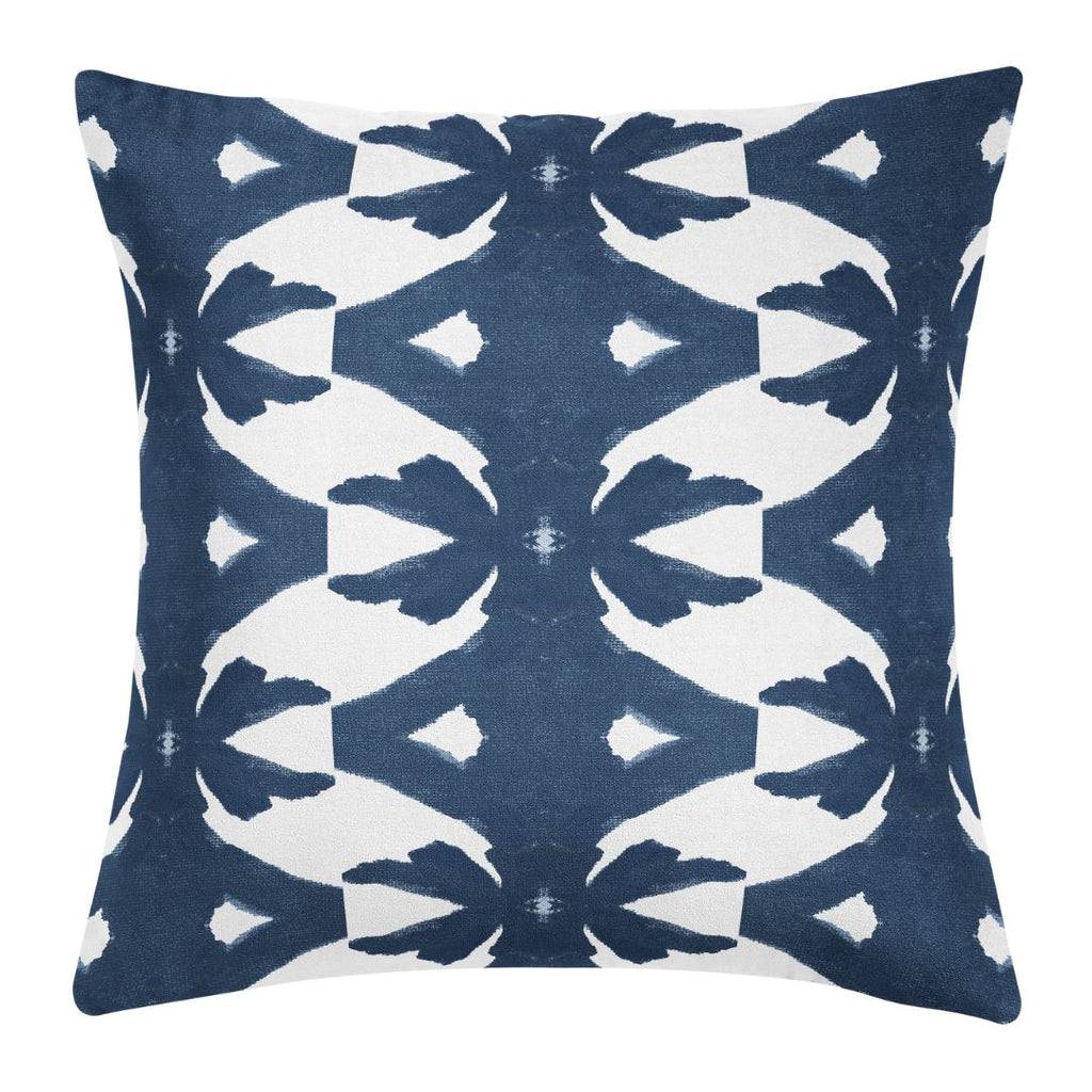 Palm Navy 22x22 Pillow - Sea Green Designs