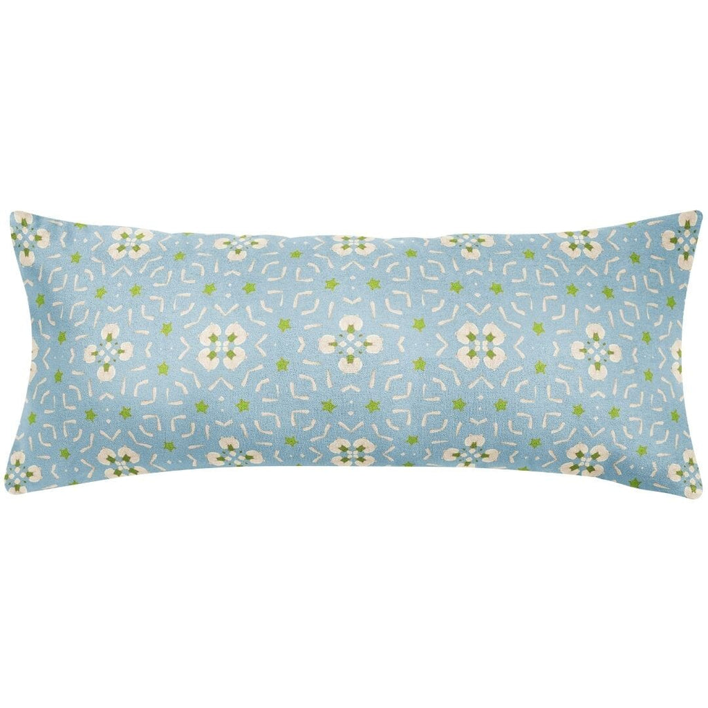 Dorset Garden Blue 14x36 Pillow - Sea Green Designs