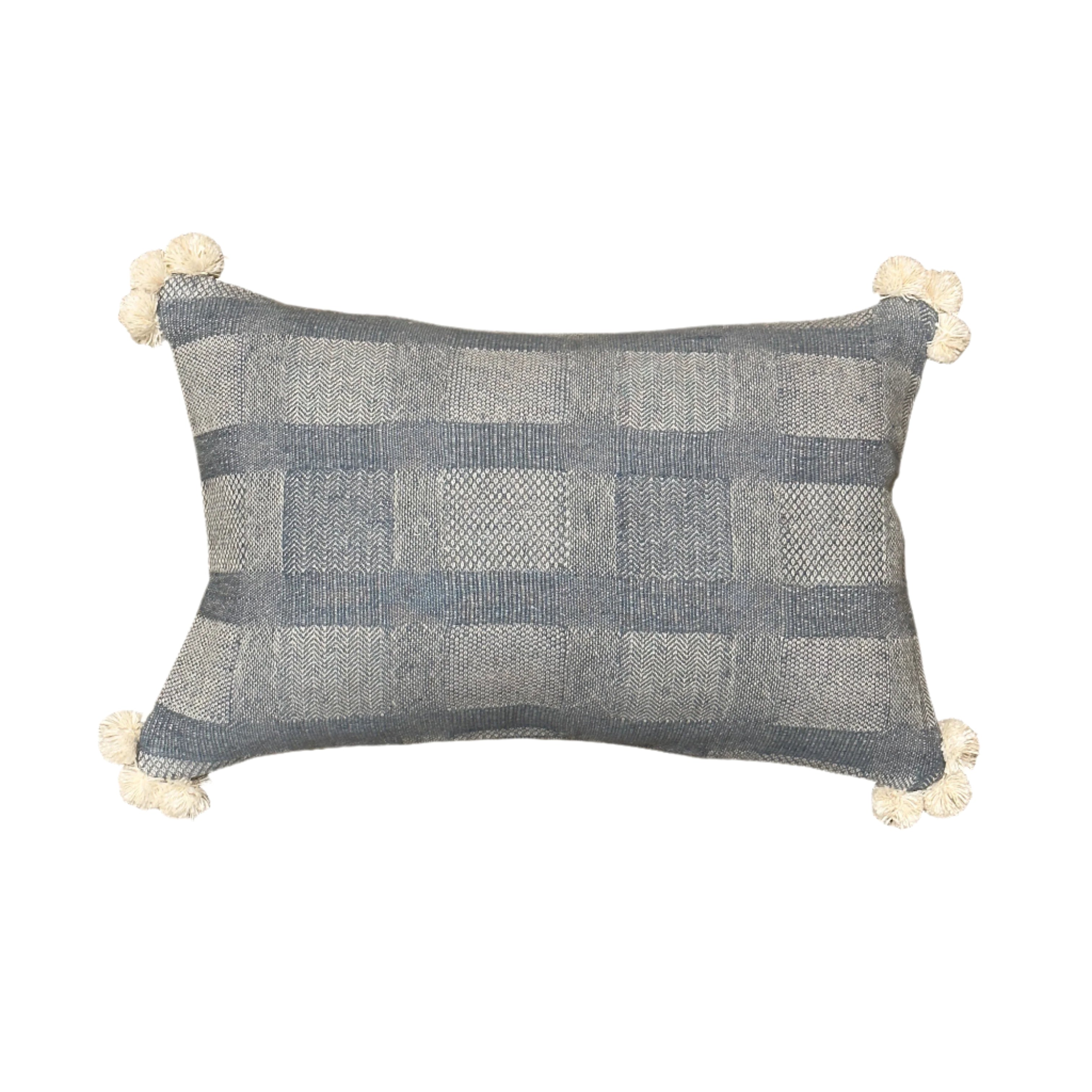Azure Pillow in Drift - Sea Green Designs