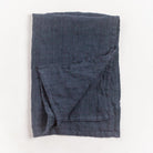 Stone Washed Linen Tea Towel in Navy - Sea Green Designs