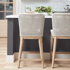 Mesh Counter Stool - sea green designs