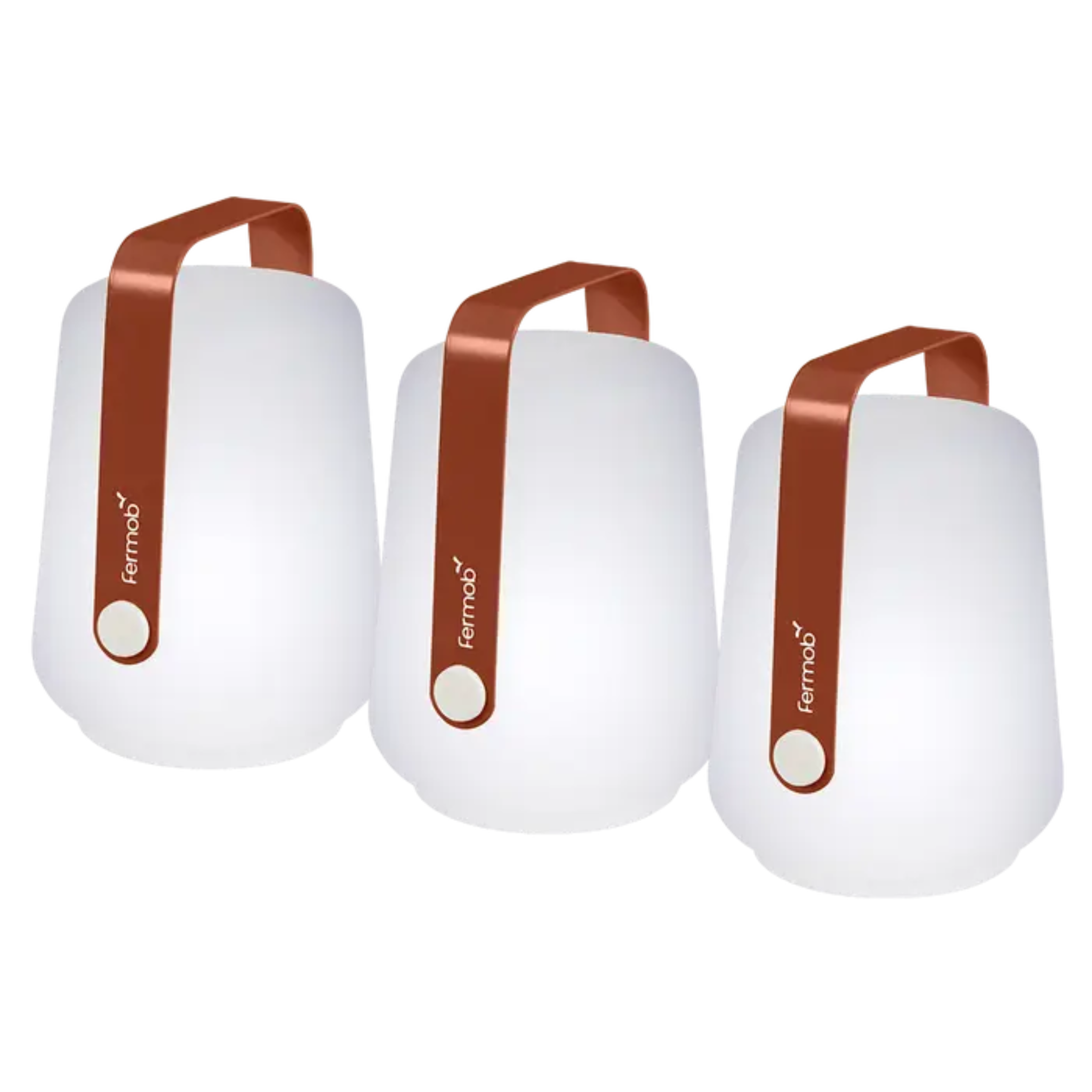 Mini Balad Lamps H5" / Set of 3-Sea Green Designs