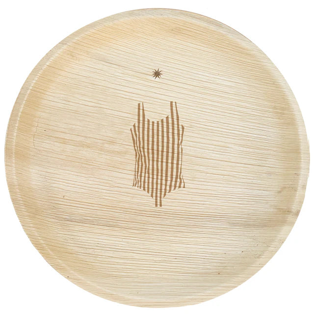 My-O, My-O, Maillot Plate Set of 8 - Sea Green Design1