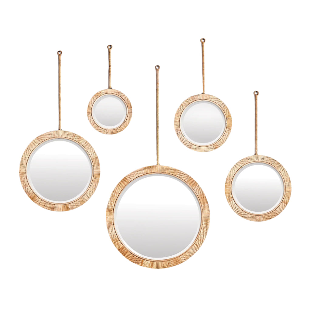 Santora Pendulum Mirrors, Set of 3 - Sea Green Designs