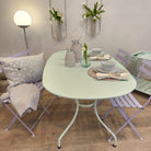 Opera Oval Table - Sea Green Designs