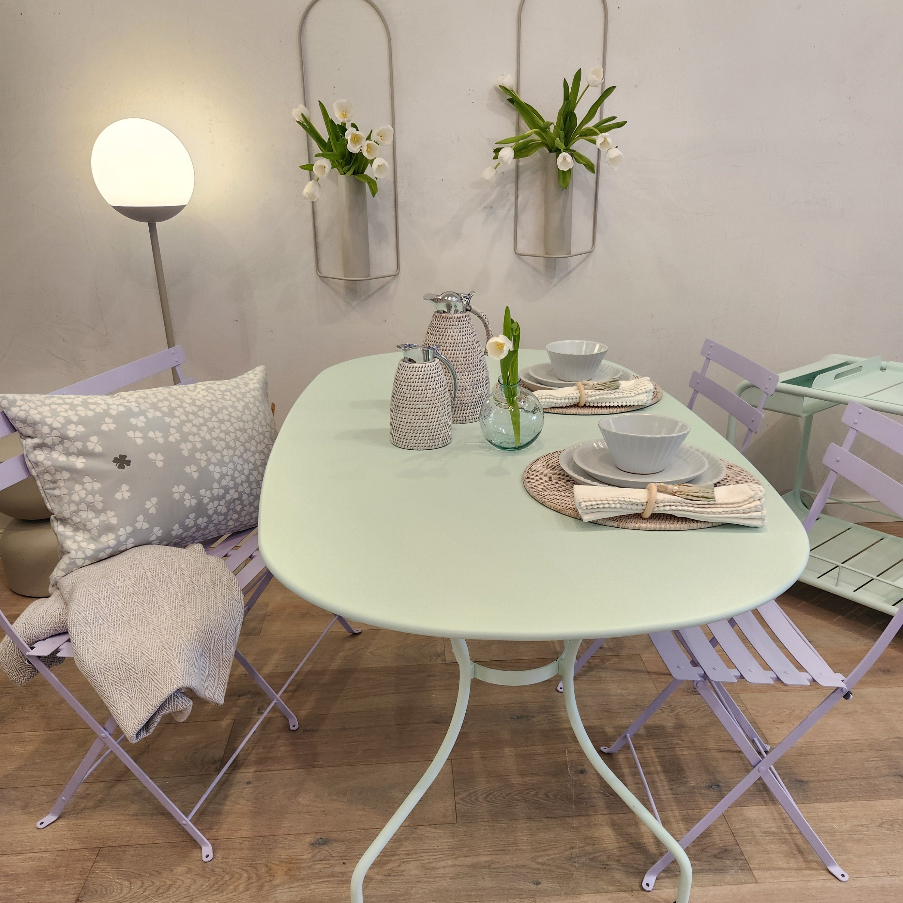 Bistro 2-Seater Bench - Sea GReen Designs