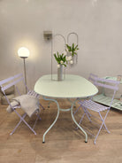 Metal Bistro Chair, Set of 2 - Sea Green Designs