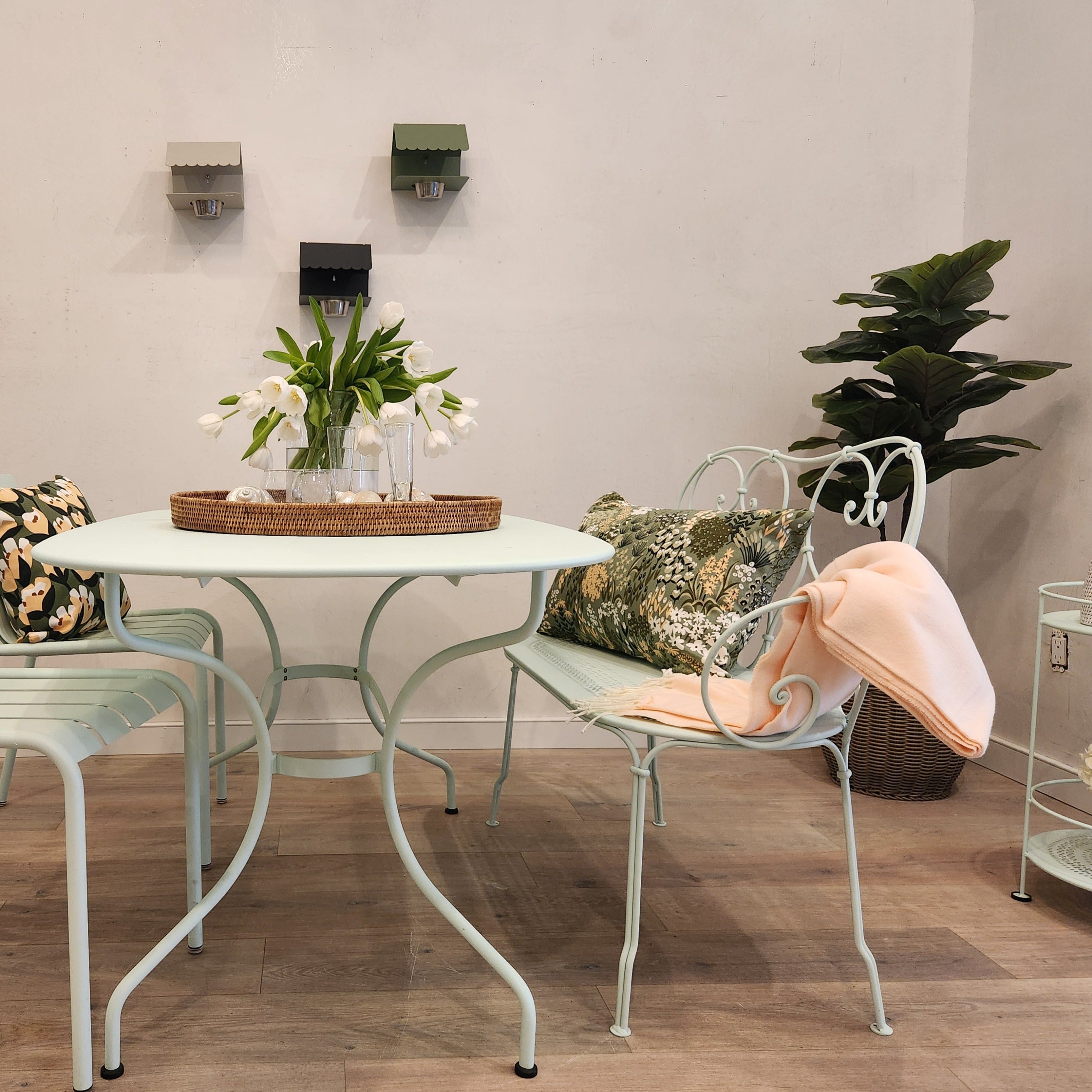 1900 Bench - Sea Green Designs