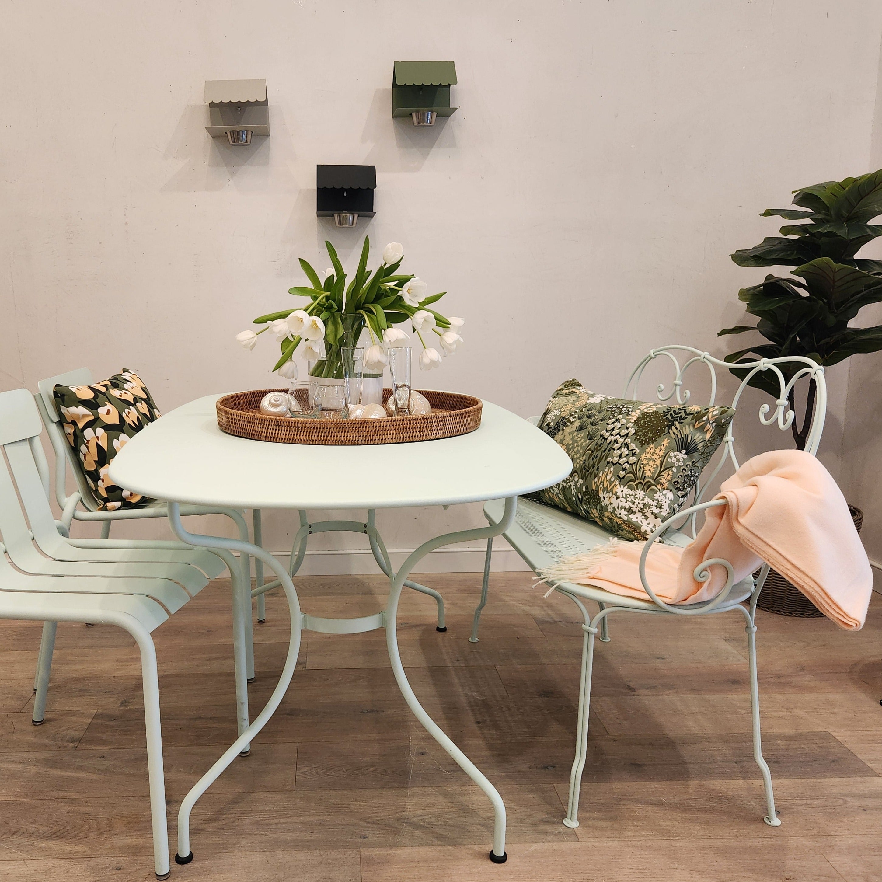 1900 Bench - Sea Green Designs