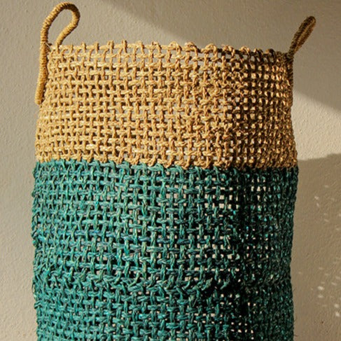 Babui Laundry Basket in Indigo - Sea Green Designs