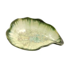 Petite Oyster Platter in Mint and Charcoal - Sea Green Designs
