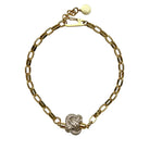 Switcheroo Divinity Knot Necklace, Nautical Line - Sea Green Designs