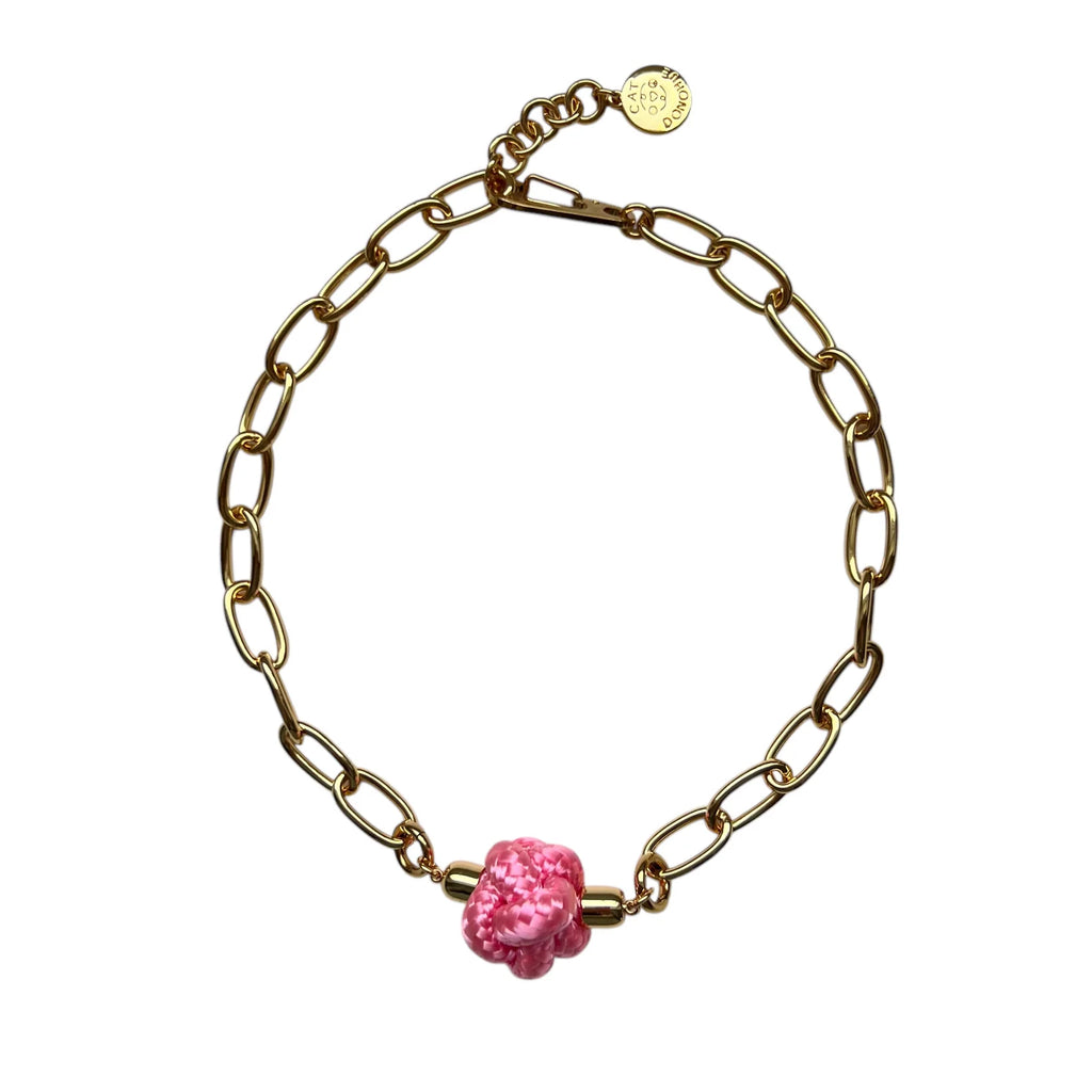 Switcheroo Divinity Knot Necklace, Nautical Line - Sea Green Designs