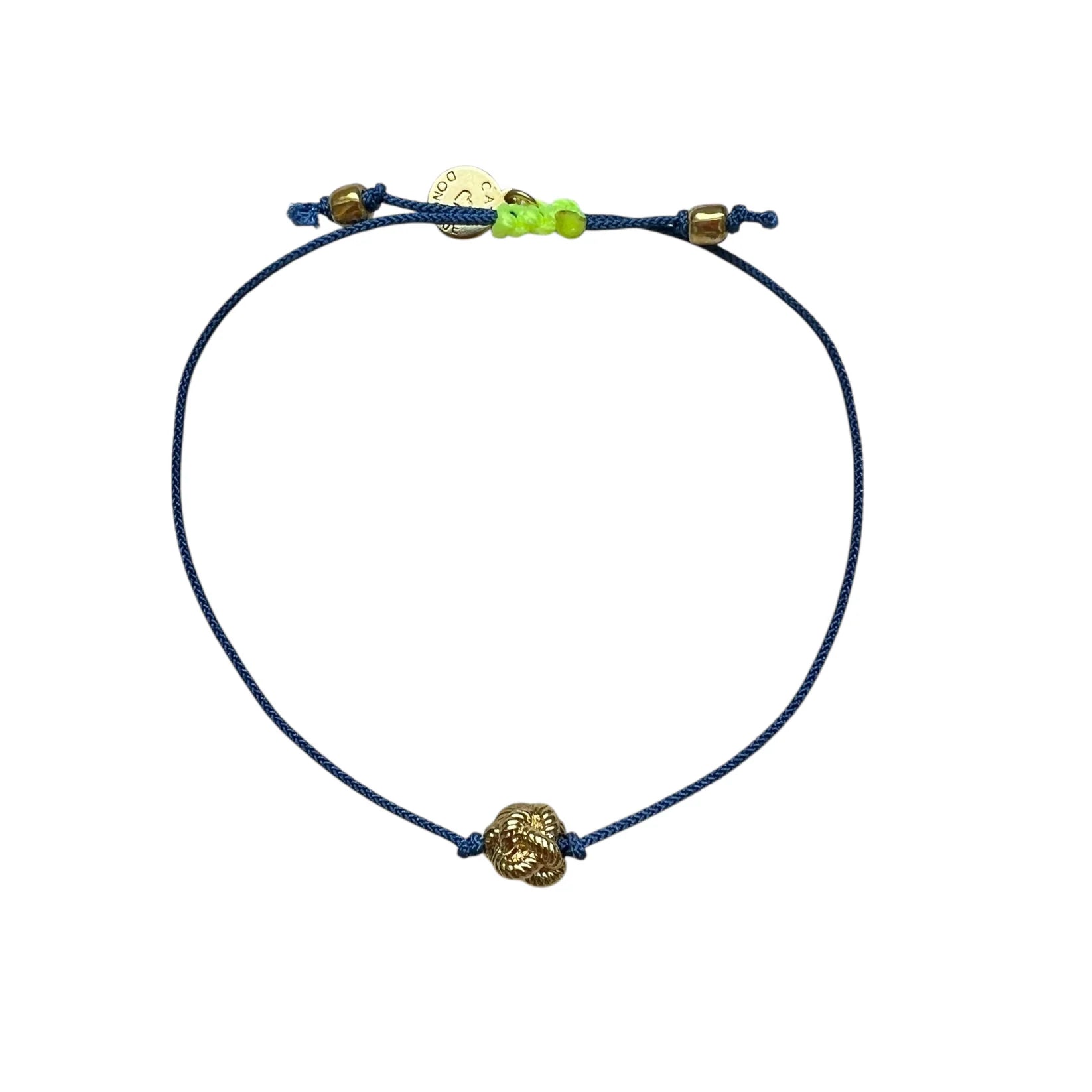 Divinity Knot Rope Bracelet - Sea Green Designs