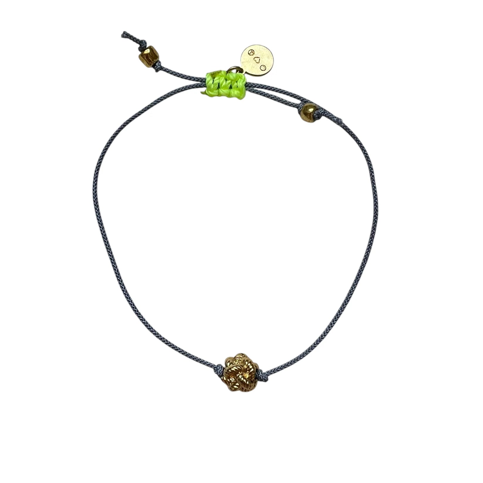 Divinity Knot Rope Bracelet - Sea Green Designs