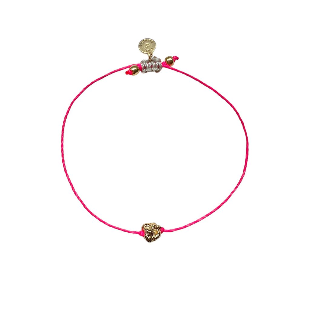 Divinity Knot Rope Bracelet - Sea Green Designs