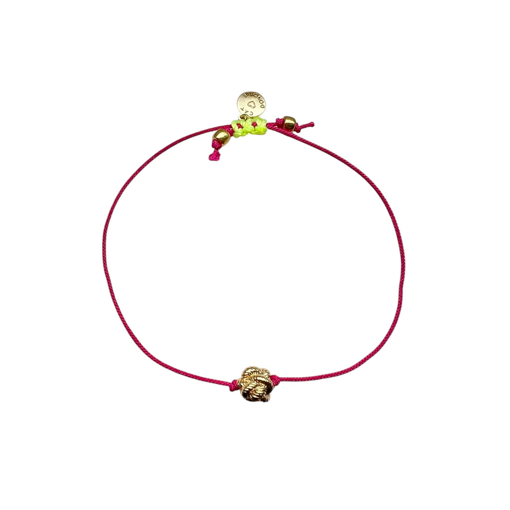 Divinity Knot Rope Bracelet - Sea Green Designs