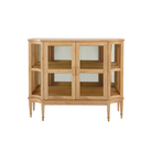 Rene Cabinet in Natural-Sea Green Designs2