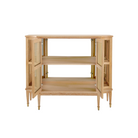 Rene Cabinet in Natural-Sea Green Designs3