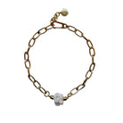 Switcheroo Divinity Knot Necklace, Silk - Sea Green Designs