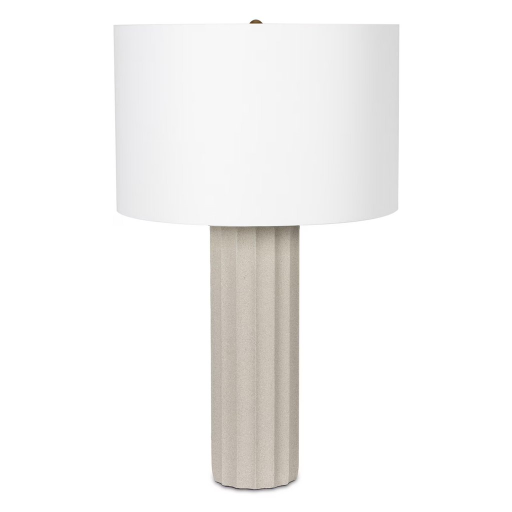 Tambour Concrete Table Lamp-Sea Green Designs1