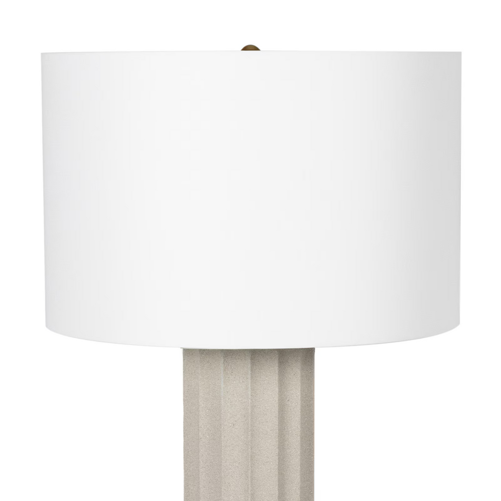 Tambour Concrete Table Lamp-Sea Green Designs2