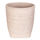 Saboga Home Round Basket with Cutout Handles - Sea Green Designs