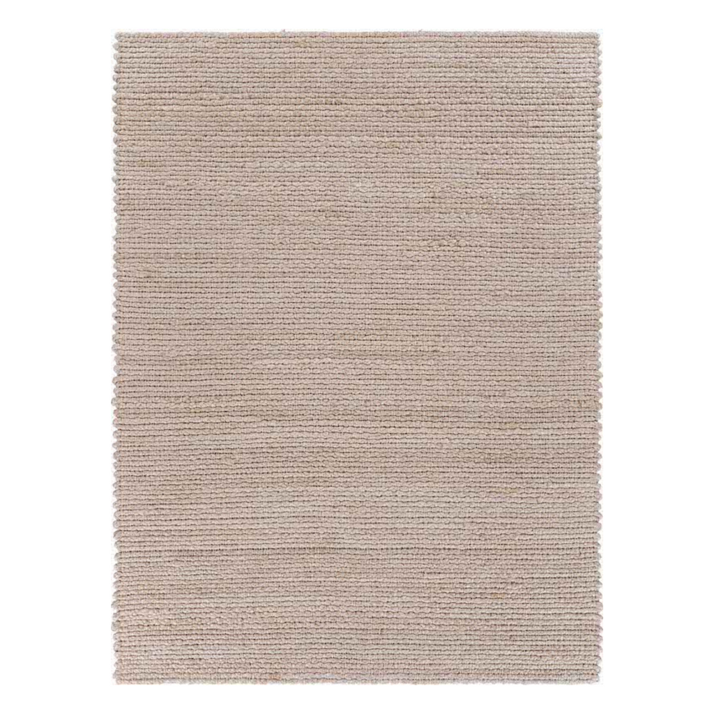 Bleached Ivory Hand Loomed Rug - Sea Green Designs