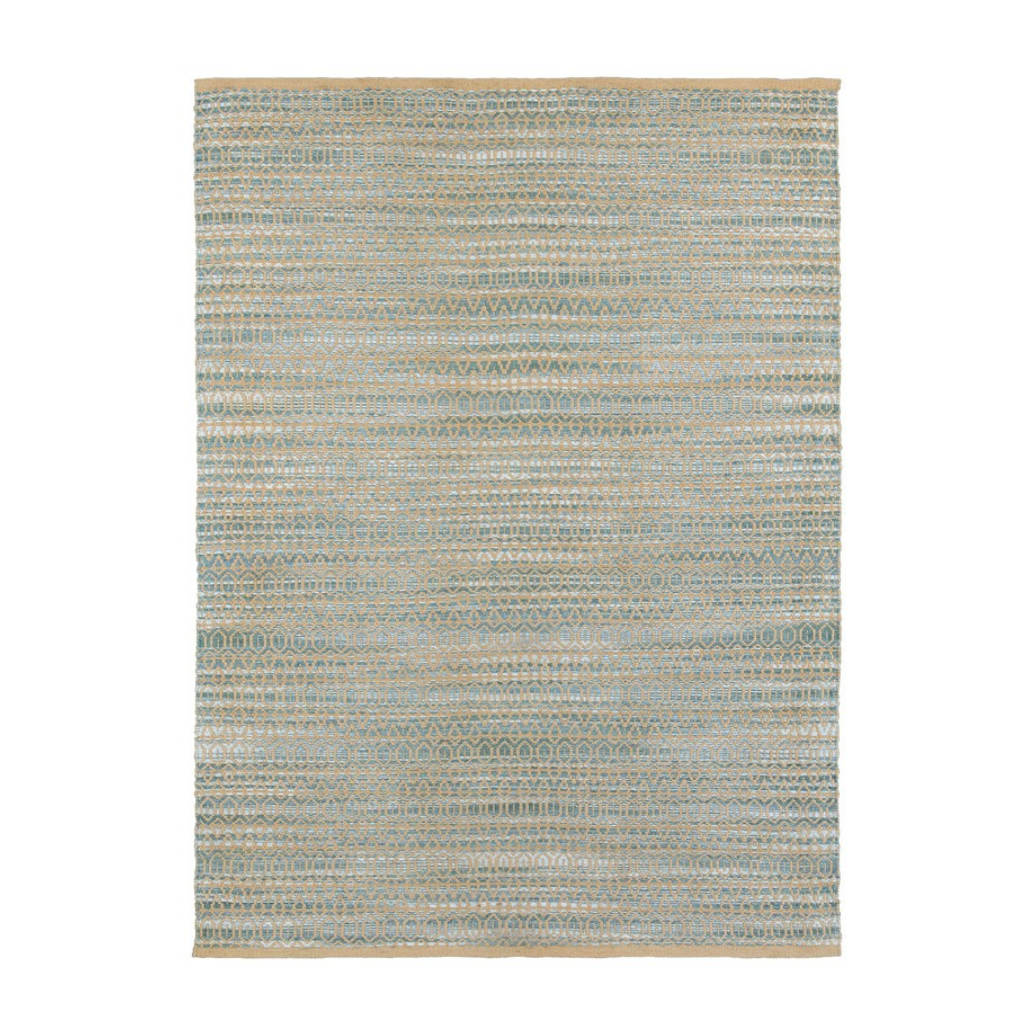 Handwoven Natural Fiber Rug - Sea Green Designs