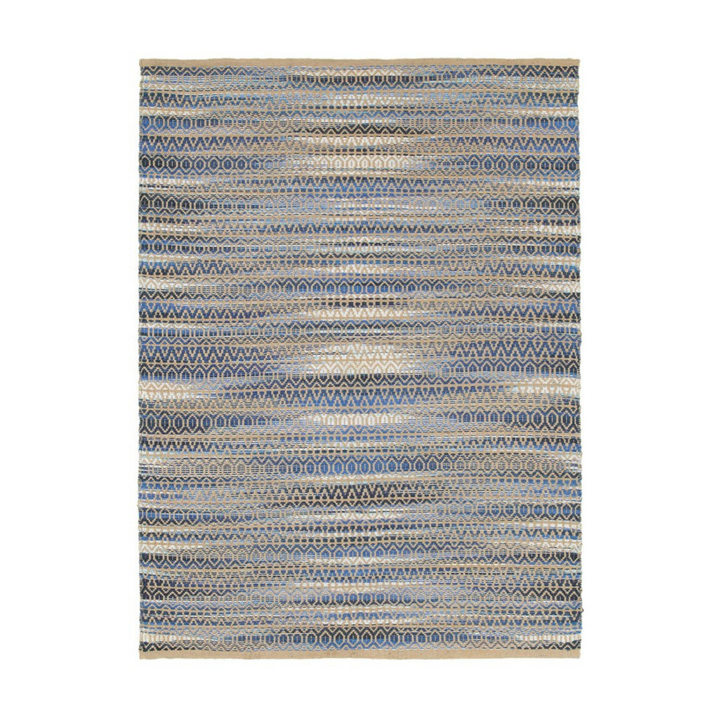 Handwoven Natural Fiber Rug - Sea Green Designs