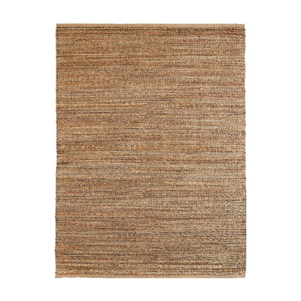 Handwoven Natural Fiber Jute Rug - Sea Green Designs