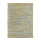 Handwoven Natural Fiber Jute Rug - Sea Green Designs