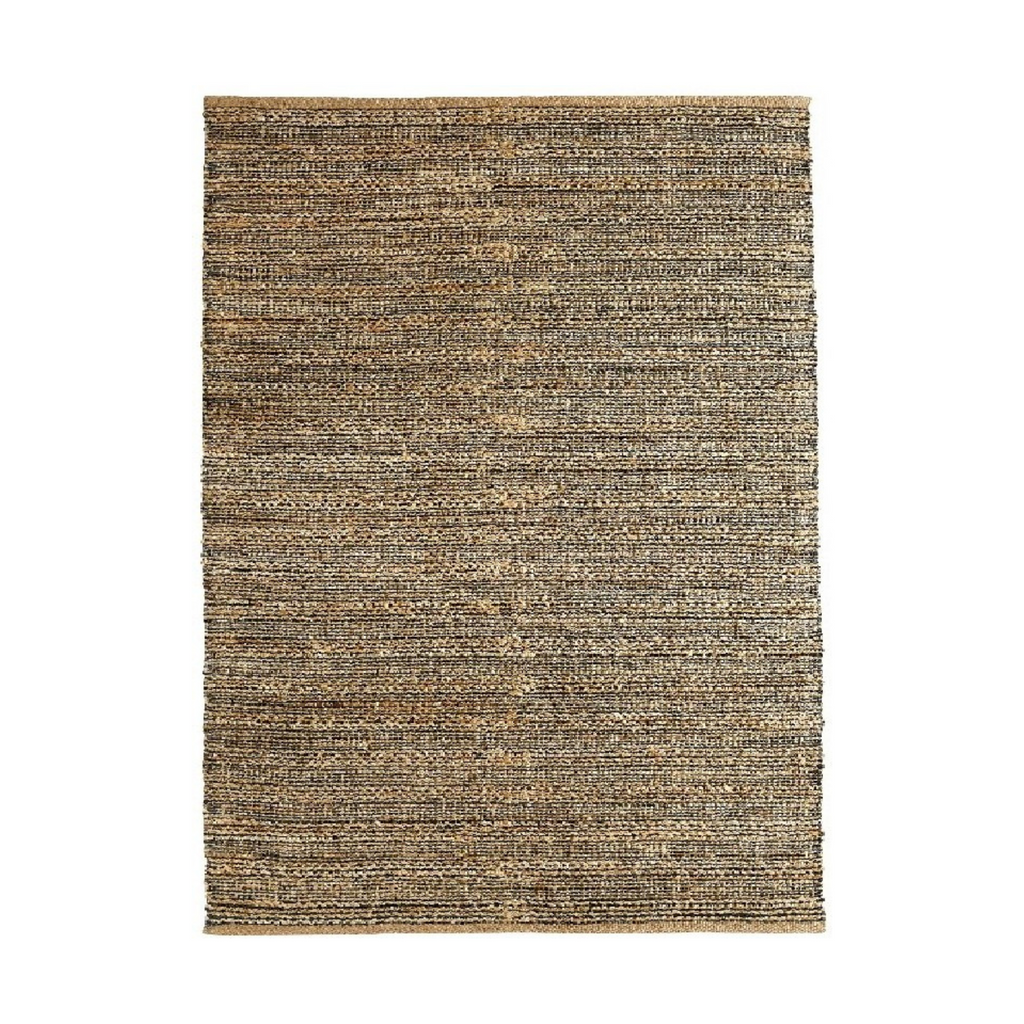 Handwoven Natural Fiber Jute Rug - Sea Green Designs