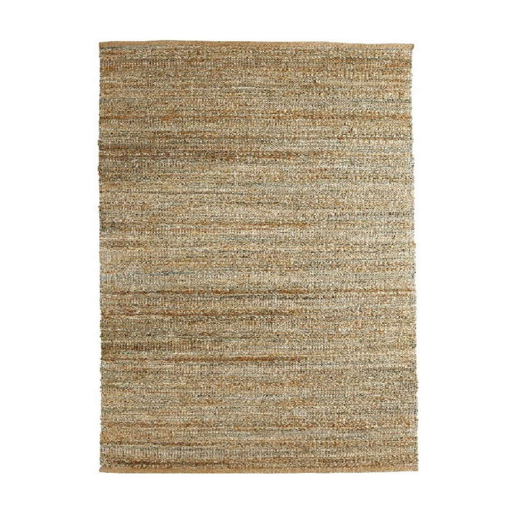 Handwoven Natural Fiber Jute Rug - Sea Green Designs