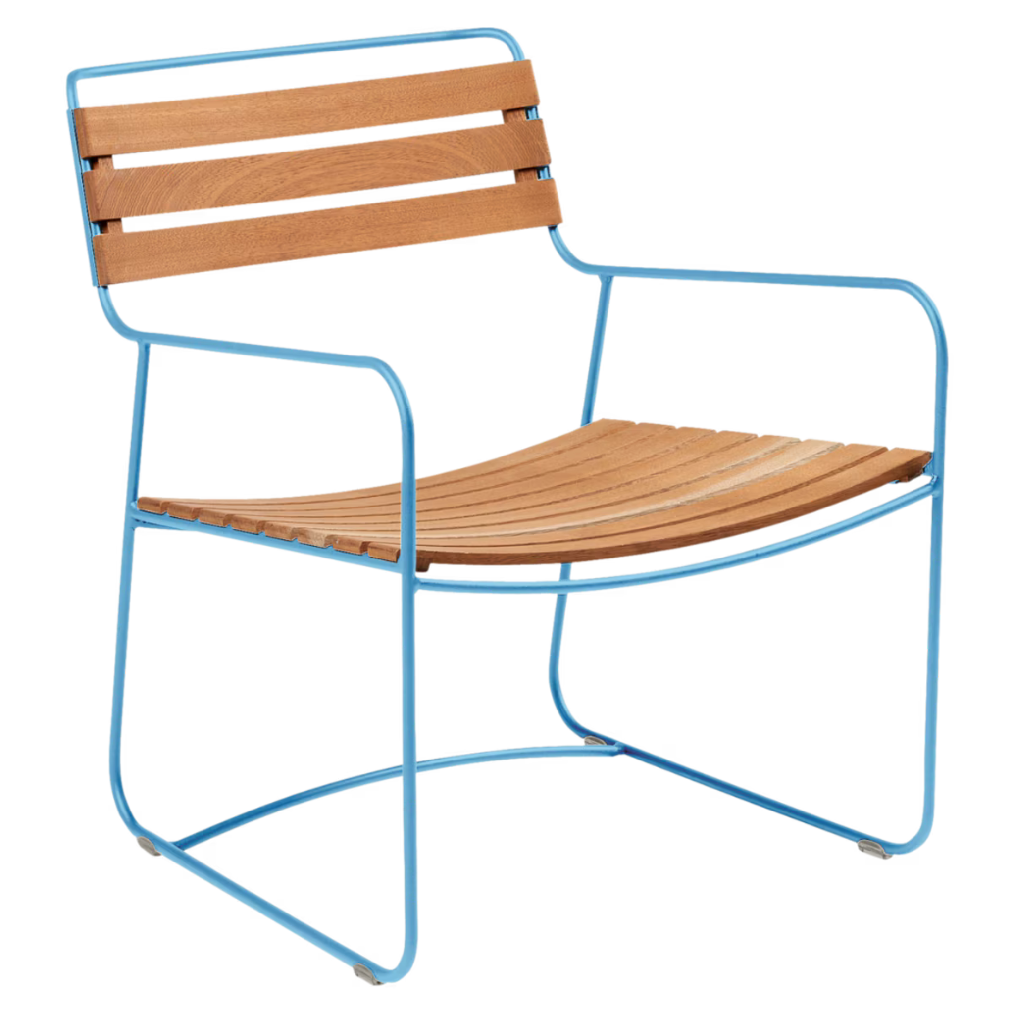Surprising Teak Low Armchair - Sea Green Designs