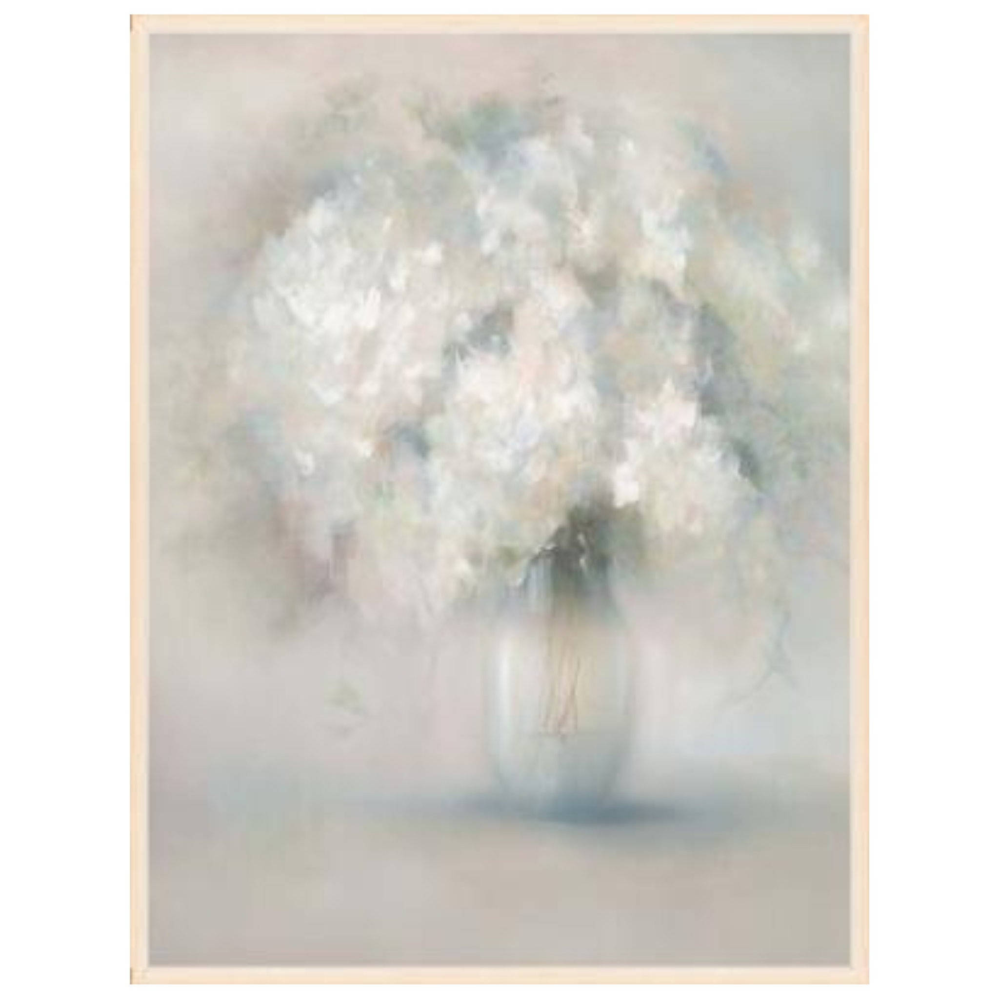 A Glass Vase Artwork - Sea Green Designs