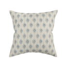 Bombay Azure Linen Pillowcase Front View 