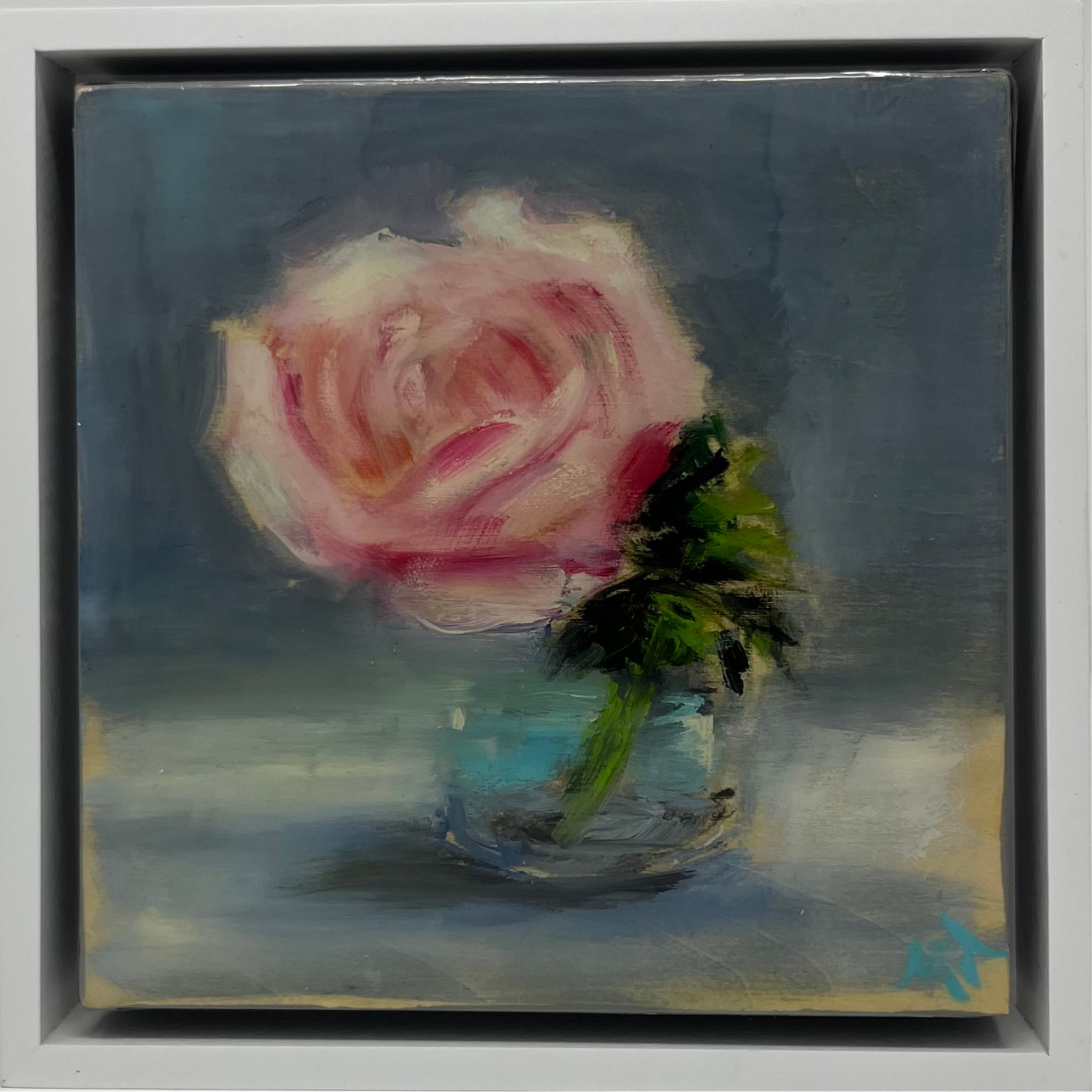 Bedroom Roses Acrylic Painting