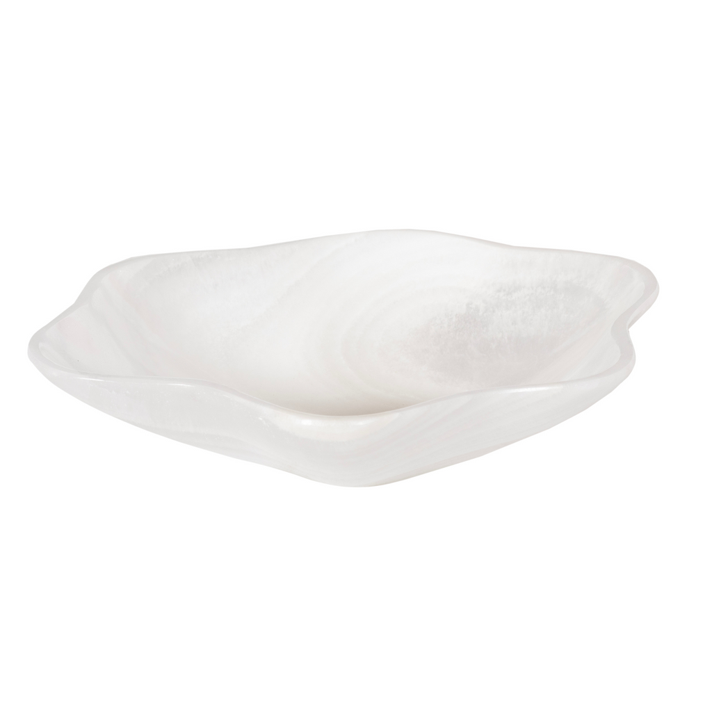 White Onyx Bowl IV-Sea Green Designs1