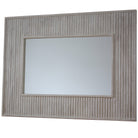 Wooden Bamboo Wall Mirror - Sea Green Designs