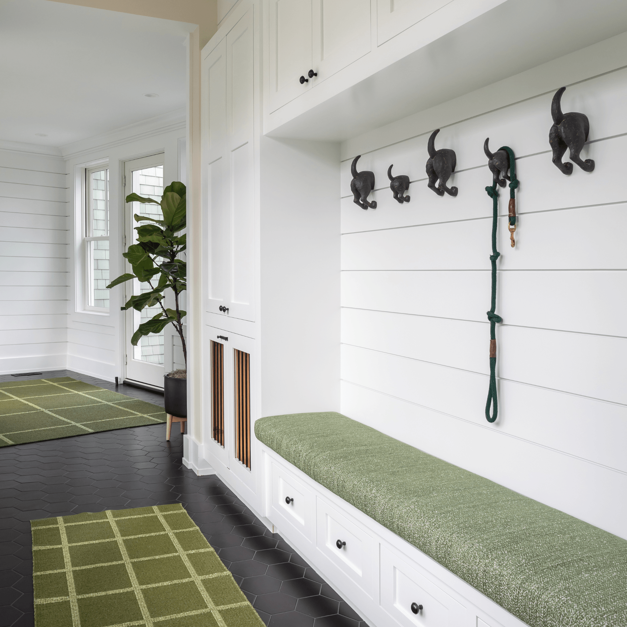 Ada Rug - Dark Olive - Sea Green Designs