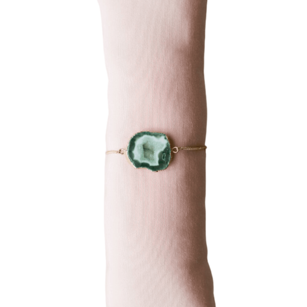 Adjustable Bolo Bracelet - Sea Green Designs
