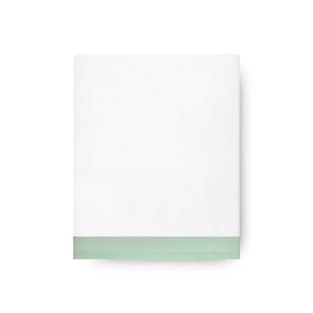 Prado Flat Sheet - Sea Green Designs